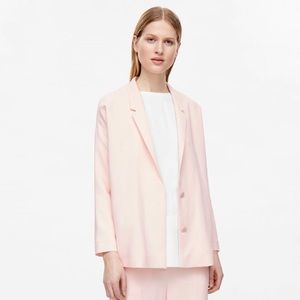 COS Oversized Blazer in Bubblegum Pink